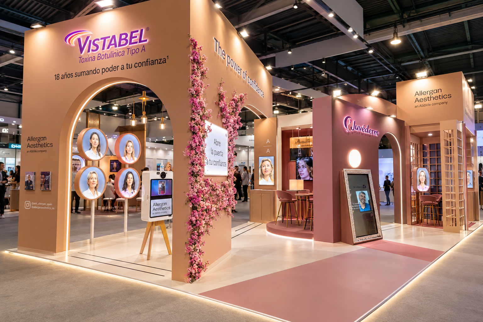 ALLERGAN AESTHETICS | Stands y espacios de marca